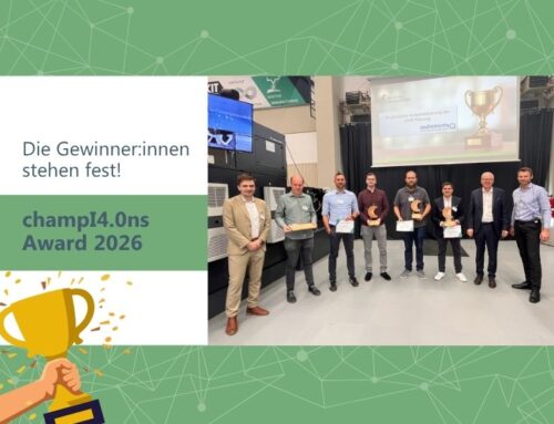 champI4.0ns Award 2026: Datengetriebene Innovation verdient eine Bühne