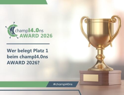 champI4.0ns AWARD 2026 – Preisverleihung am 16.04.
